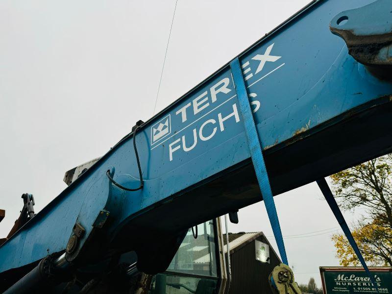 FUCHS MHL320 HIGH RISE CABIN SCRAP HANDLER *YEAR 2009, FIRE DAMAGE, SPARE & REPAIRS*