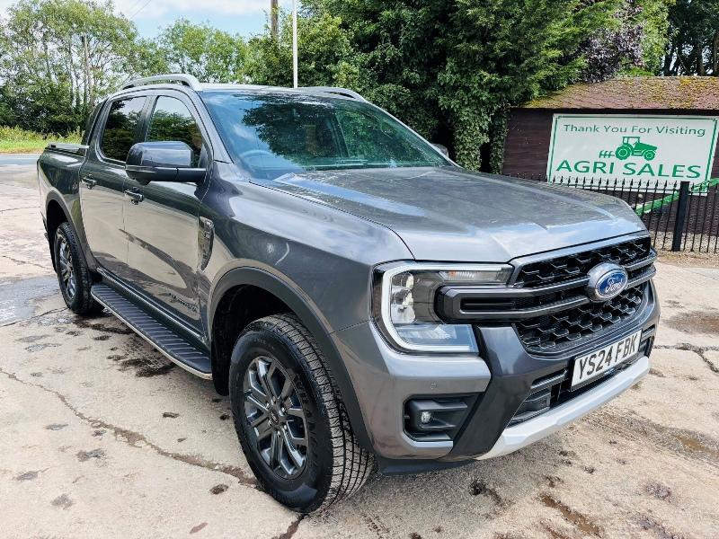 FORD RANGER WILDTRAK BI-TURBO PICK UP *YEAR 2024, DELIVERY MILES ONLY* VIDEO 