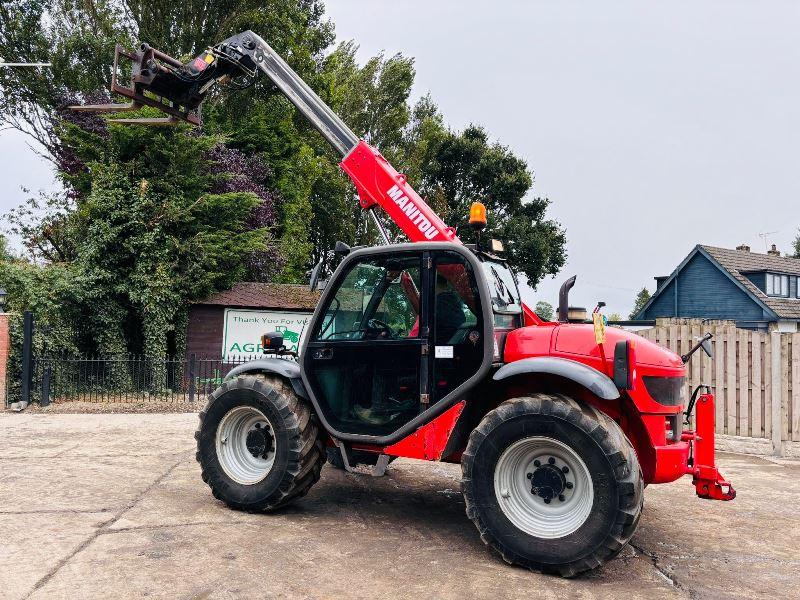 MANITOU MLT627T 4WD TELEHANDLER *AG-SPEC* C/W PICK UP HITCH *VIDEO*