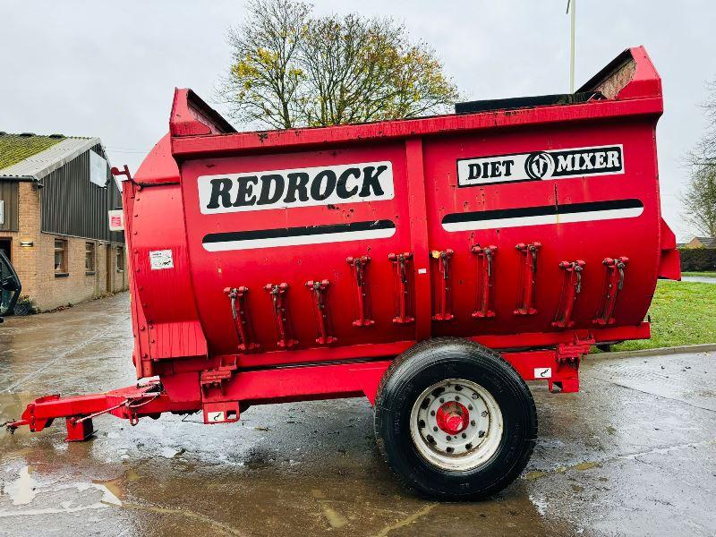 RED ROCK 43047 TOWABLE DIET FEED MIXER *VIDEO*