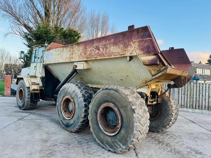 TEREX TR25 6X6 ARTICULATED DUMP TRUCK *VIDEO*