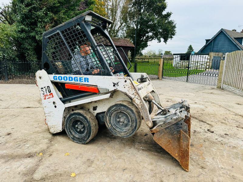 BOBCAT S70 SKIDSTEER *YEAR 2018* C/W BUCKET 