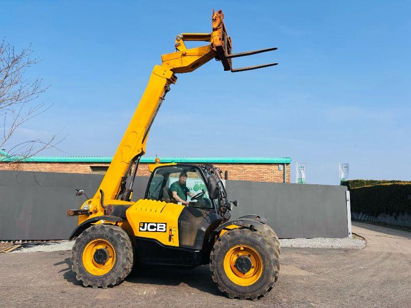 JCB 531-70 YEAR 2019 *ONLY 1438 HOURS* C/W PALLET TINES*VIDEO*