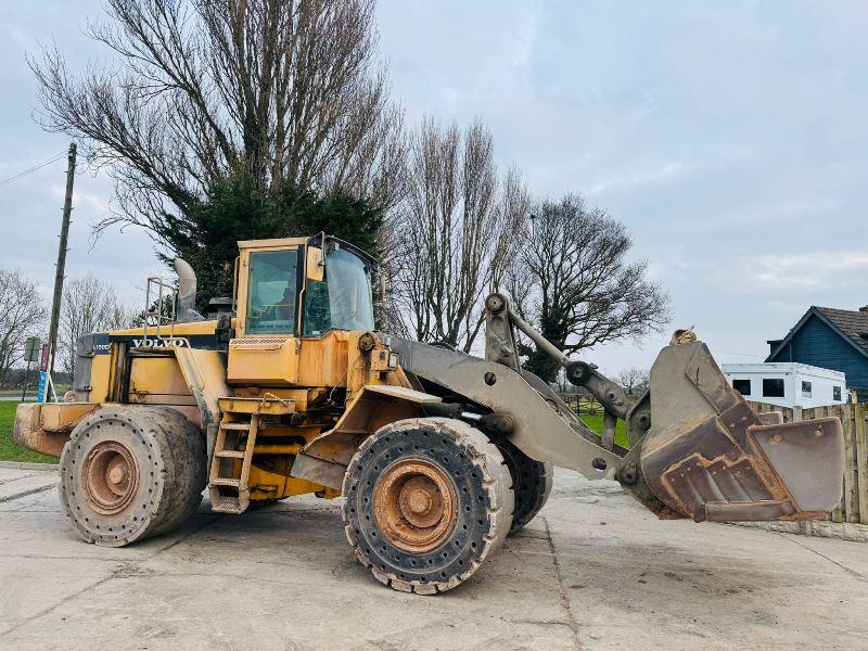 VOLVO L150C LOADING SHOVEL *C/W SOLID TYRES*