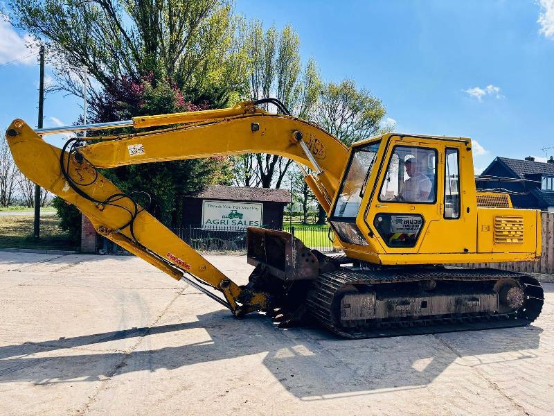 JCB JS130 TRACKED EXCAVATOR C/W QUICK HITCH & 2 X BUCKETS *VIDEO*