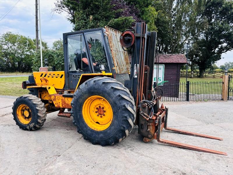 MASSEY FERGUSON TT3.0 ROUGH TERRIAN FORKLIFT C/W SIDE SHIFT 