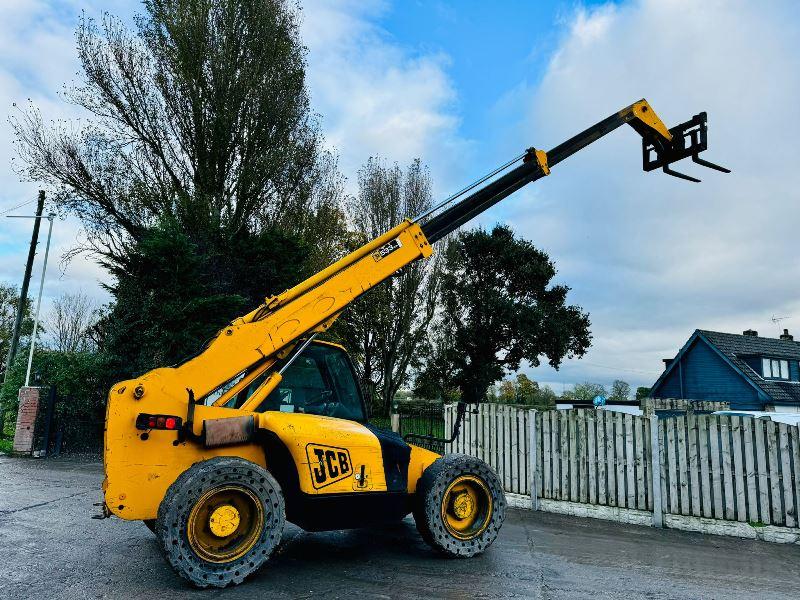 JCB 533-105 4WD TELEHANDLER *10.5 METER REACH* C/W PALLET TINES *VIDEO*