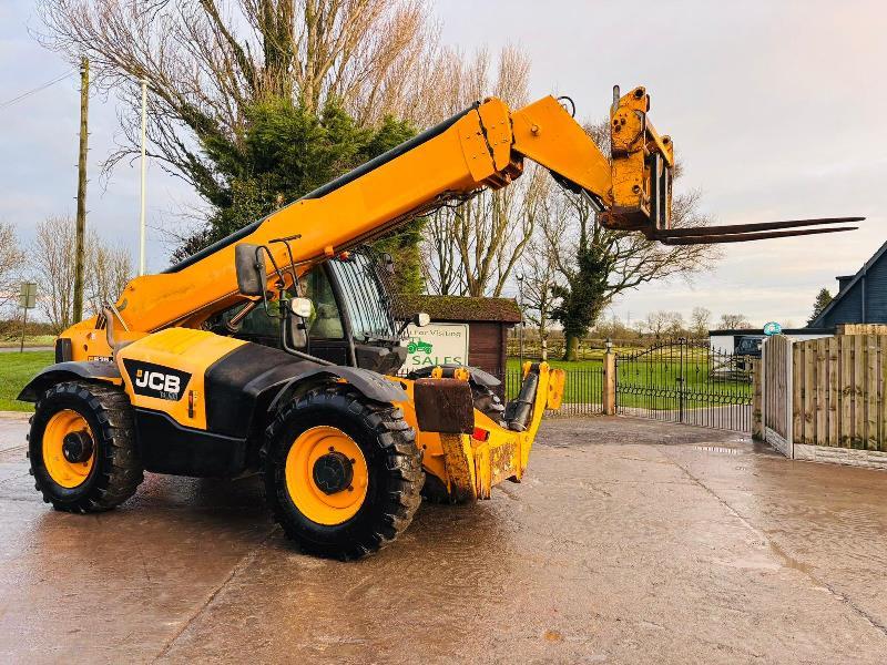 JCB 535-140HI-VIZ 4WD TELEHANDLER *14 METER REACH,  YEAR 2014* C/W TINES *VIDEO*