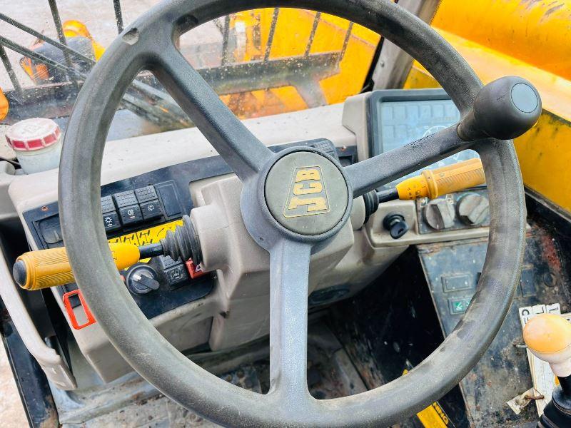 JCB 532-120 4WD TELEHANDLER *12 METER REACH* C/W BUCKET & PALLET TINES *VIDEO*