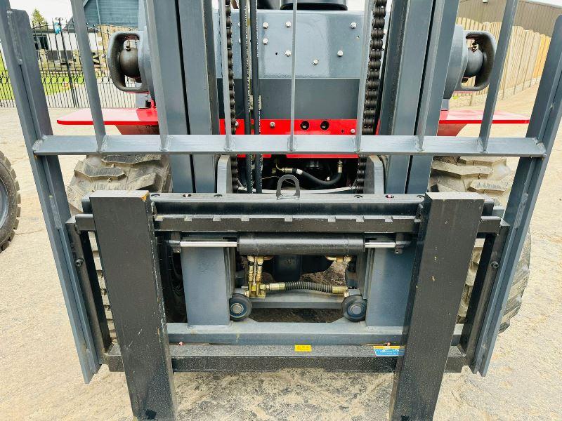 UNUSED APACHE FR30 ROUGH TERRIAN 4WD FORKLIFT *YEAR 2024, ONLY 2 LEFT* VIDEO*