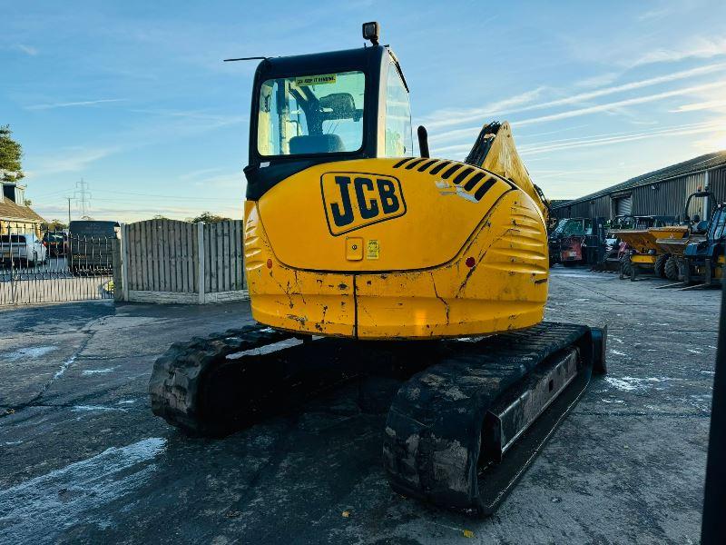 JCB 8080 TRACKED EXCAVATOR *ZERO SWING* TRACK MOTOR LEAKING *VIDEO*