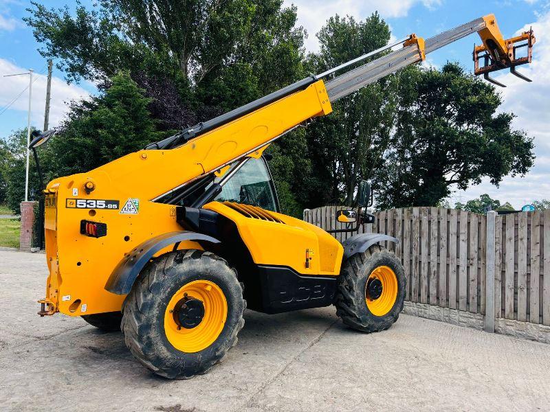 JCB 535-95 4WD TELEHANDLER *YEAR 2020, ONLY1673 HOURS* C/W PALLET TINES *VIDEO*