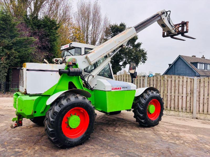 CLAAS 4WD TELEHANDLER *AG SPEC* C/W PICK UP HITCH *VIDEO*