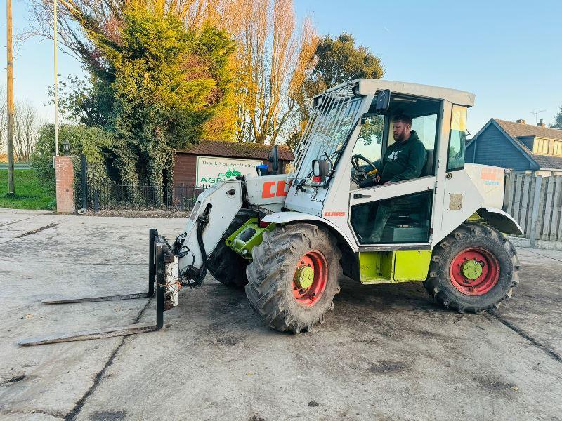 CLAAS 928 PLUS 4WD TELEHANDLER *AG SPEC* C/W PICK UP HITCH *VIDEO*