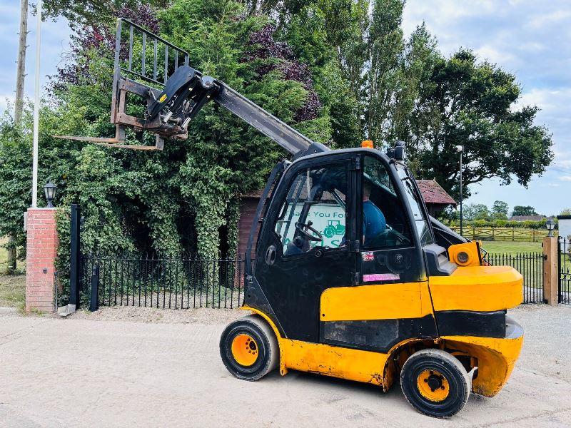 JCB TLT30 TELETRUCK *YEAR 2017* C/W PALLET TINES & SIDE SHIFT 