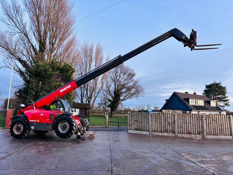 MANITOU MT1135 4WD TELEHANDLER *YEAR 2014* C/W PALLET TINES *VIDEO*