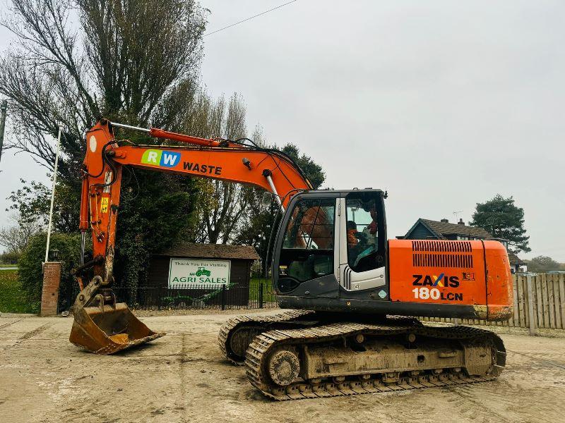 HITACHI ZAXIS 180LCN TRACKED EXCAVATOR *YEAR 2011* C/W QUICK HITCH 