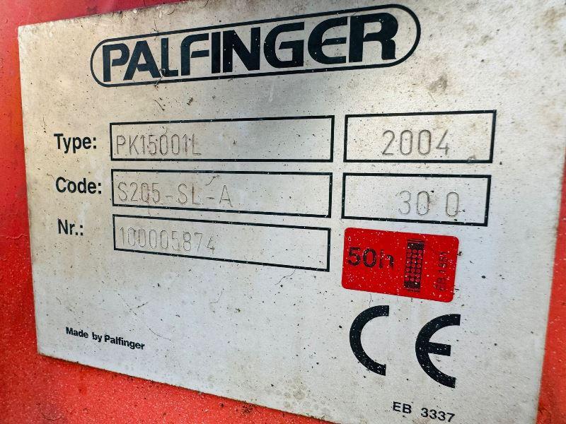 TRI-AXLE FLAT BED TRAILER C/W PALFINGER 15001L CRANE *VIDEO*