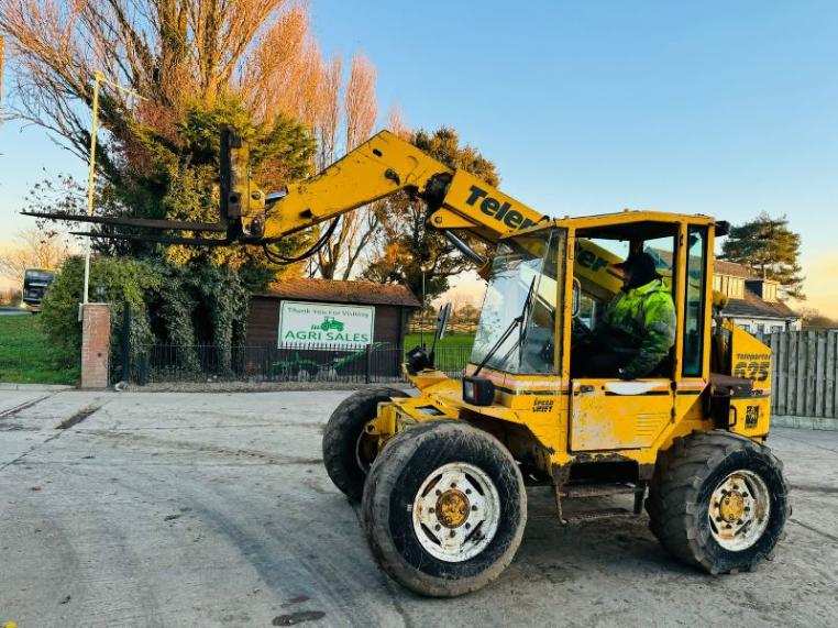 SANDERSON 625 TURBO TELEHANDLER *AG-SPEC* C/W PICK UP HITCH *VIDEO*