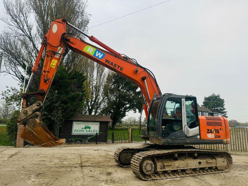 HITACHI ZAXIS 180LCN TRACKED EXCAVATOR *YEAR 2011* C/W QUICK HITCH 