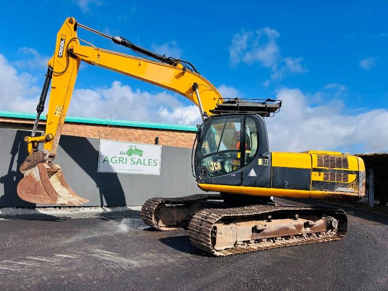 JCB JS220LC EXCAVATOR YEAR 2010 *C/W QUICK HITCH BUCKET* 