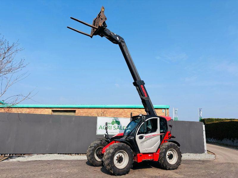 MANITOU MLT 635 130 PS TELEHANDLER*AG SPEC *C/W PALLET TINES*YEAR 2017*VIDEO*