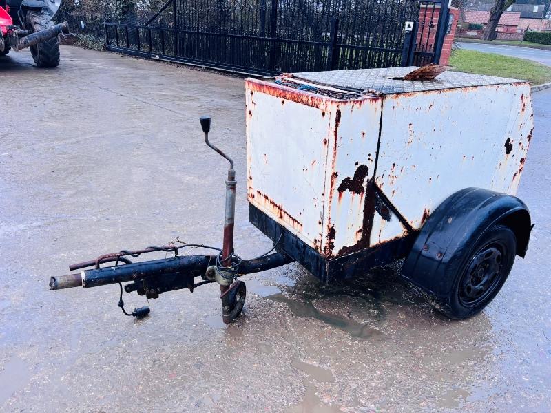 TOWABLE SINGLE AXLE COMPRESSOR C/W YANMAR DIESEL ENGINE 