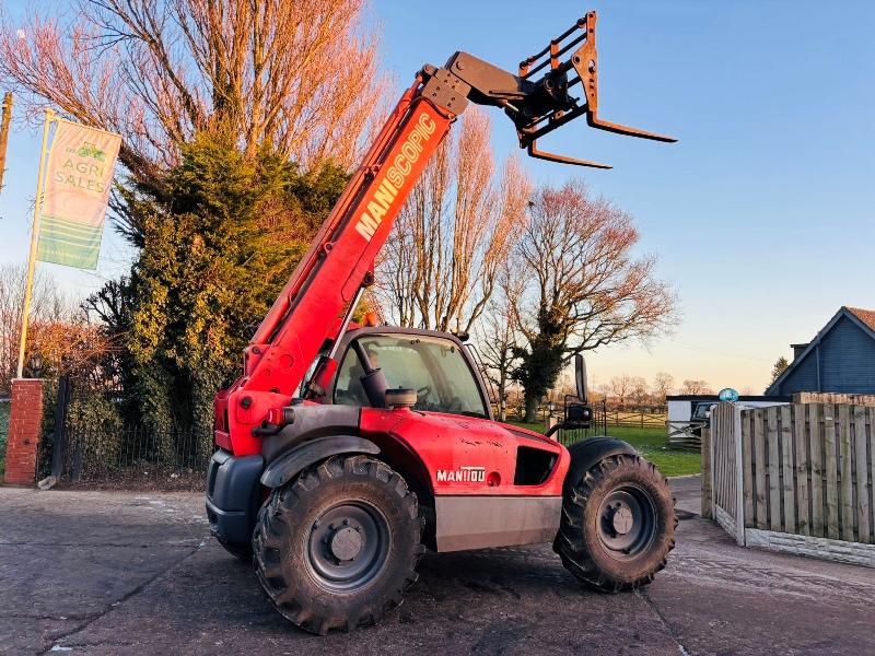 MANITOU MT932 4WD TELEHANDLER *YEAR 2010, 4480 HOURS * C/W AC CABIN 