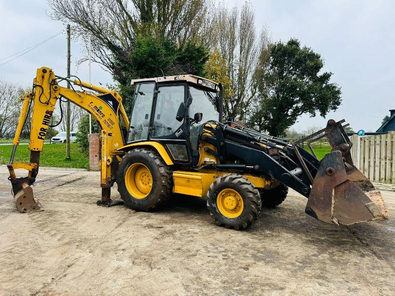 CATERPILLAR 428C 4WD BACKHOE DIGGER *5663 HOURS* C/W EXTENDING DIG *VIDEO*