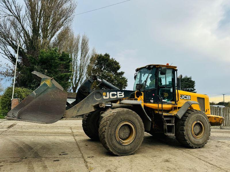 JCB 456EZX 4WD LOADING SHOVEL *YEAR 2011* C/W BUCKET 