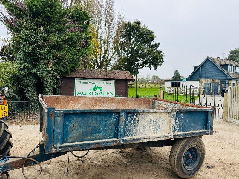 SINGLE AXLE DROP SIDE TRAILER 