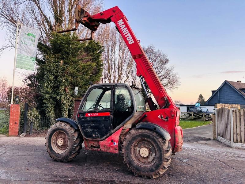 MANITOU MLT732 4WD TELEHANDLER C/W PALLET TINES  