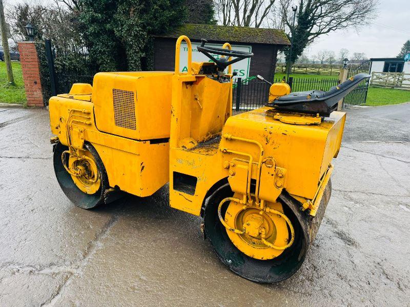 ANMAN DT200 DOUBLE DRUM ROLLER C/W HATZ ENGINE