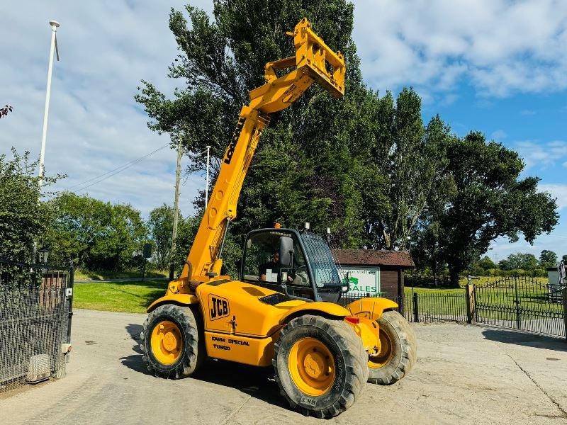 JCB 530-70 FARM SPECIAL TURBO 4WD TELEHANDLER *INTERMITTEN DRIVE FAULT* 