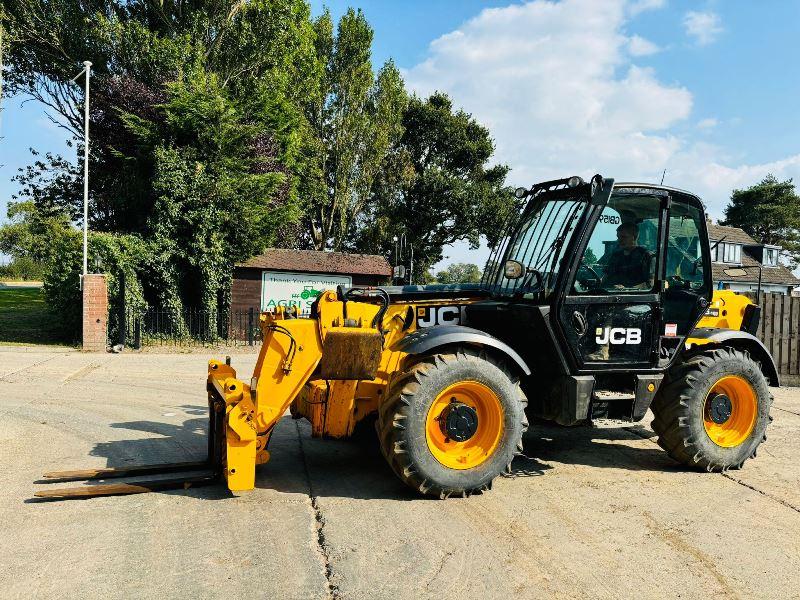 JCB 535-125 4WD TELEHANDLER *YEAR 2013, 3406 HOURS* C/W PALLET TINES *VIDEO*