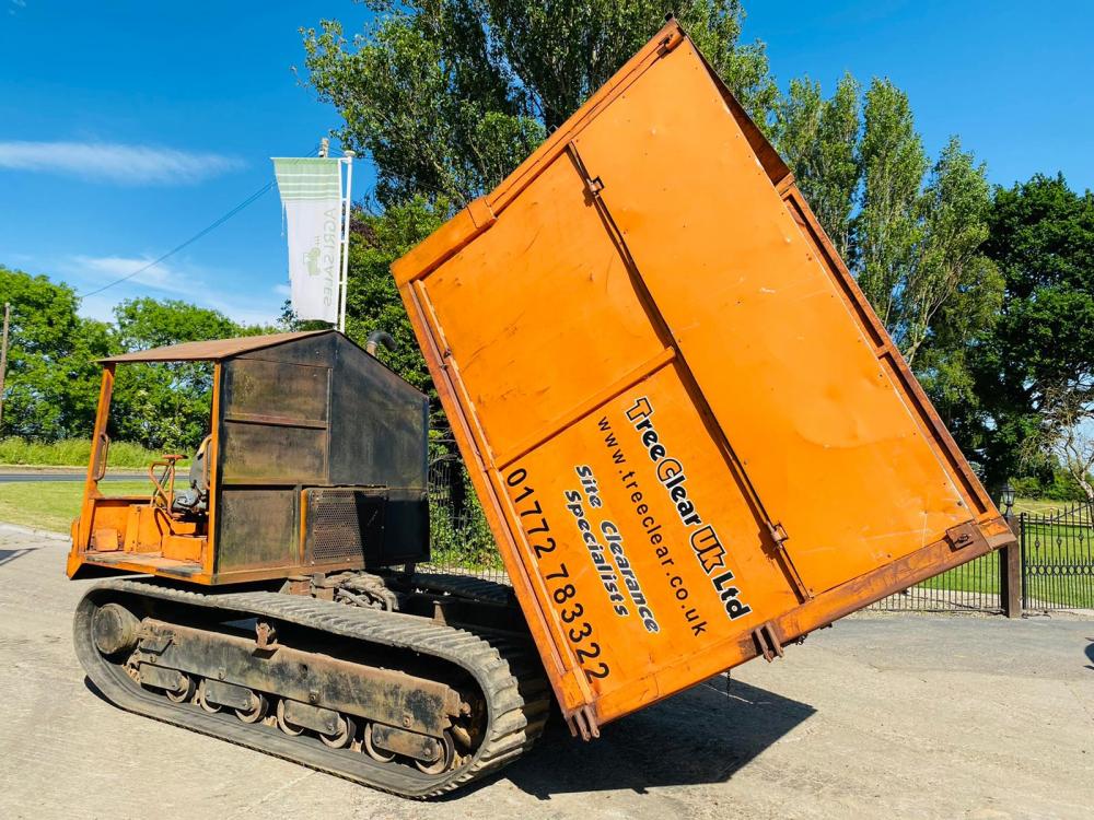 Yanmar Cr50 Tracked Dumper Cw Hydraulic High Side Tipping Body