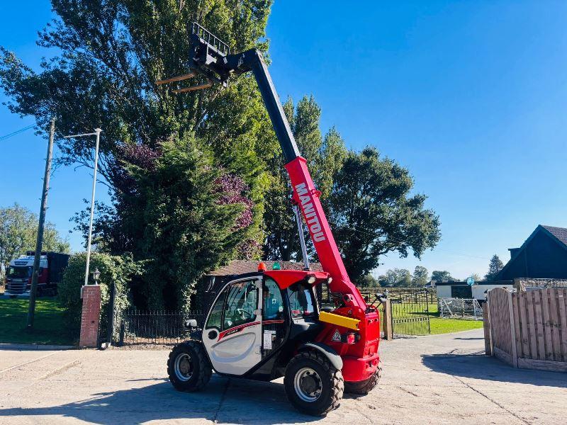 MANITOU MT625 4WD TELEHANDLER *YEAR 2019* C/W PALLET TINES *VIDEO*