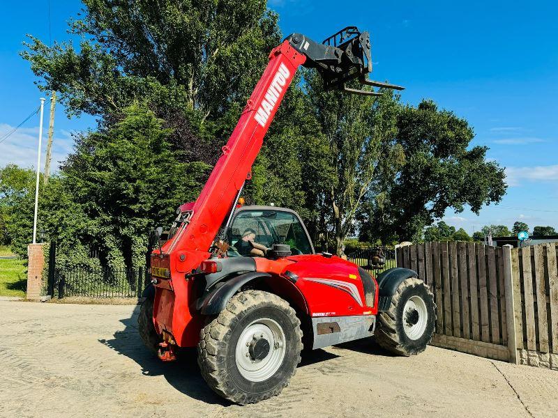 MANITOU 735 4WD TELEHANDLER *YEAR 2016, AG-SPEC* C/W PICK UP HITCH *VIDEO*