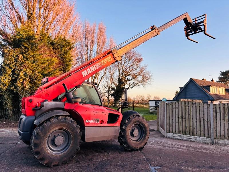 MANITOU MT932 4WD TELEHANDLER *YEAR 2010, 4480 HOURS * C/W AC CABIN 