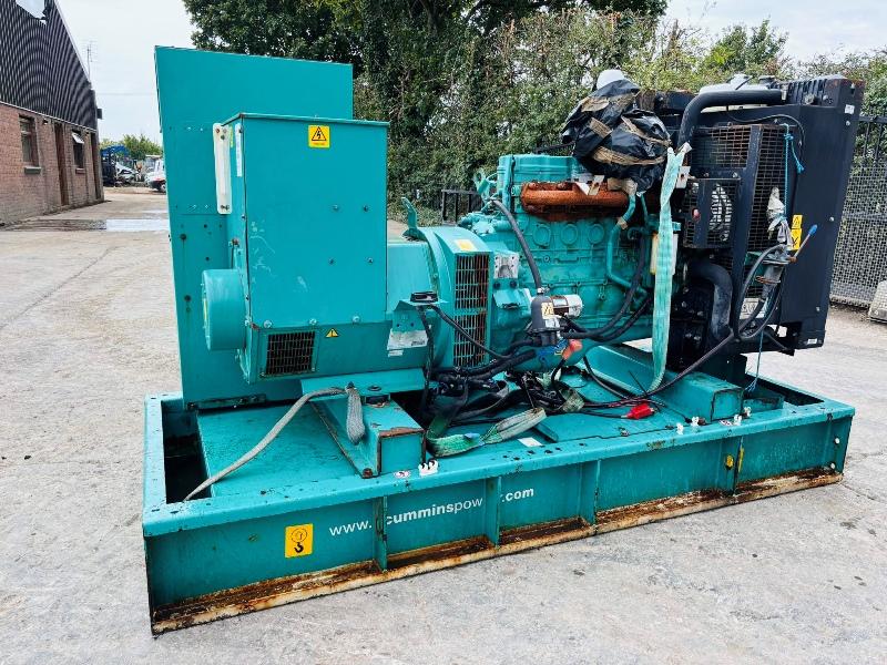 CUMMINS C175D5E 175KVA GENERATOR C/W CUMMINS ENGINE 