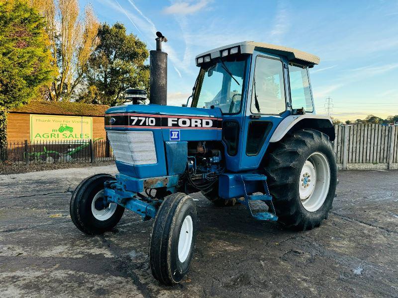 FORD 7710 SUPER Q SERIES 2 TRACTOR *ONLY 5219 HOURS, ROAD REGISTERED* VIDEO*