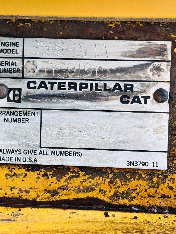 CATERPILLAR 3508-DITA 8 CYLINDER TWIN TURBO 1000HP ENGINE *VIDEO*