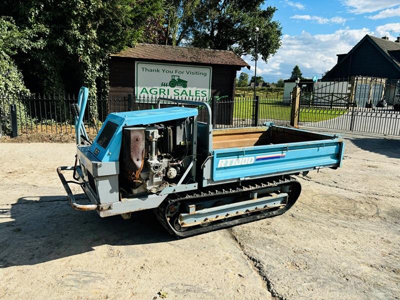 HANIX RTD100 TRACKED DUMPER C/W DROP SIDE BODY *VIDEO*