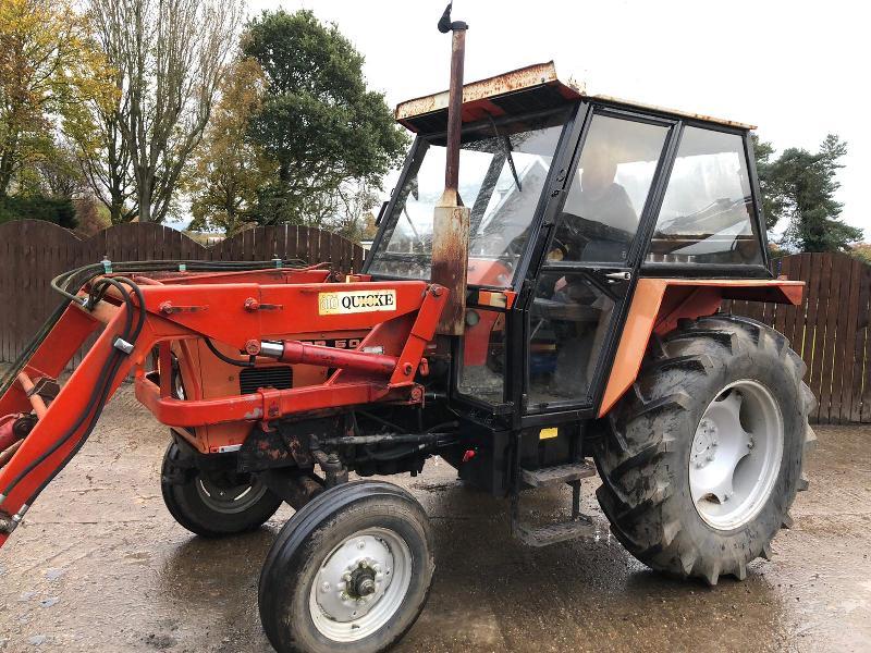 ZETOR 5011 TRACTOR C/W QUICKE LOADER