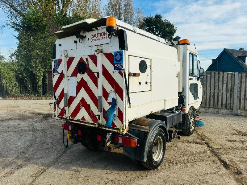 SCRAB 4X2 ROAD SWEEPER C/W HYDRAULIC TIP 