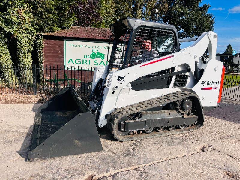 BOBCAT T590 TRACKED SKIDSTEER *YEAR 2019* C/W BUCKET *VIDEO*