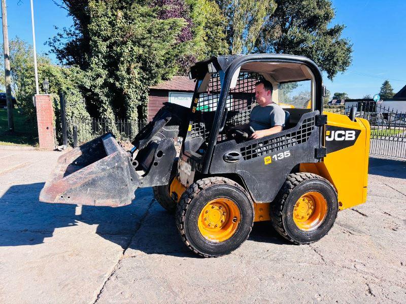 JCB 160 ROBOT 4WD SKIDSTEER *YEAR 2012* C/W BUCKET *VIDEO*