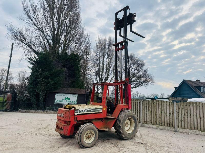 MANITOU MAST LIFT FORKLIFT MB26/C *C/W PALLET TINES* SIDESHIFT*VIDEO*