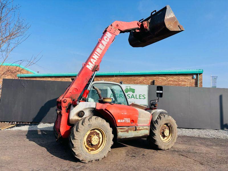 MANITOU MLT 629 TURBO *C/W BUCKET*VIDEO*