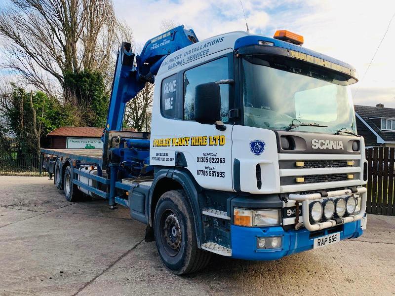 SCANIA P94D 26 TON RIDGID LORRY * LORRY ONLY CRANE NOW SOLD